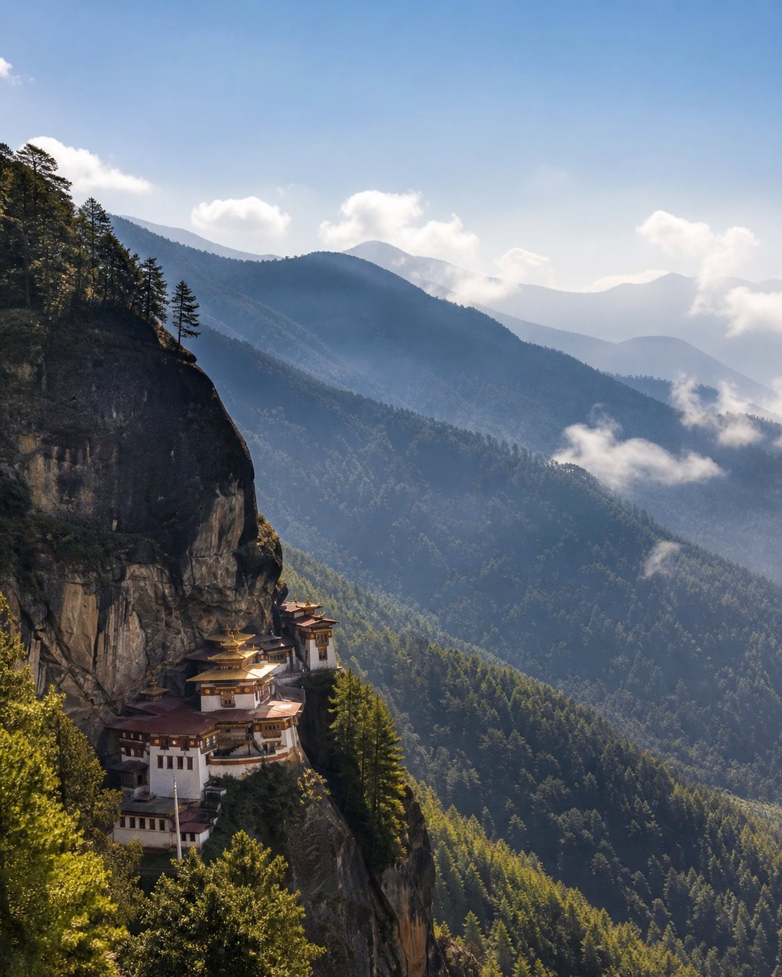 A monastery in Bhutan